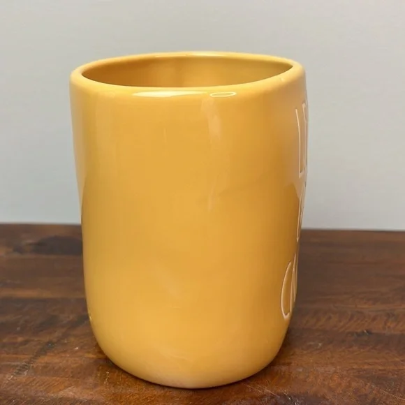 Rae DUNN • “Let’s Get Campy” Yellow Mug - Picture 6 of 11
